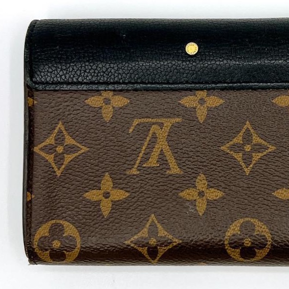 💝FuFu.Style ⟡.·* LV 金色三角鎖頭長夾錢包-8