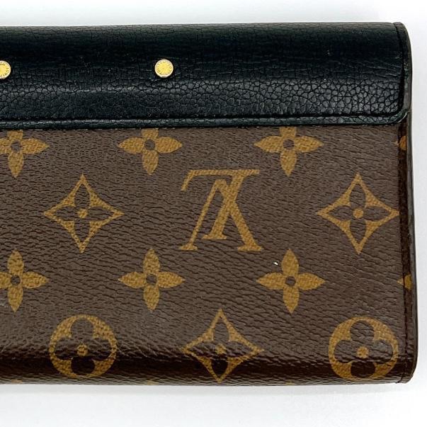 💝FuFu.Style ⟡.·* LV 金色三角鎖頭長夾錢包-10