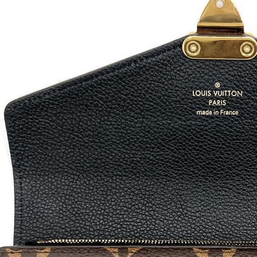 💝FuFu.Style ⟡.·* LV 金色三角鎖頭長夾錢包-33