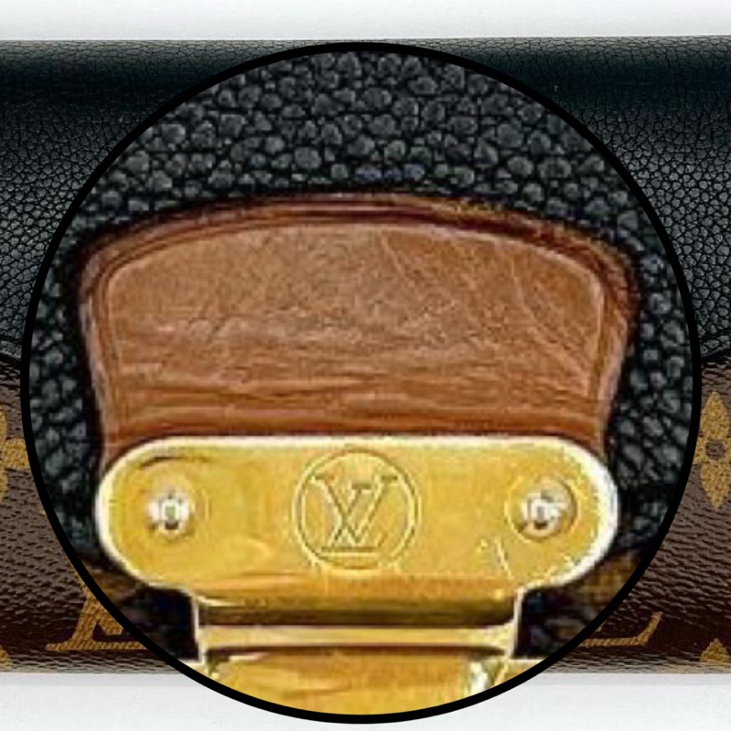 💝FuFu.Style ⟡.·* LV 金色三角鎖頭長夾錢包-36