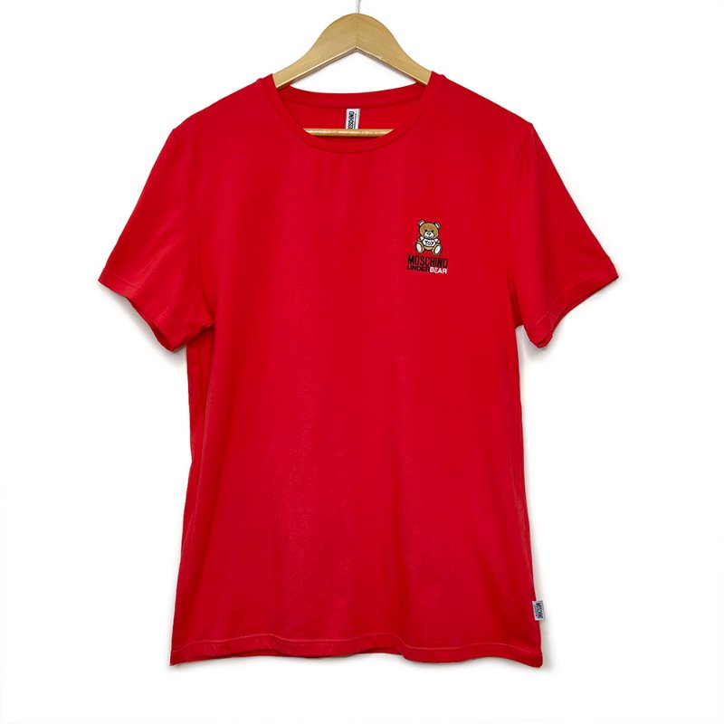 【熊熊(卓毓彤)-名人公益精品】 MOSCHINO紅色小熊T-1