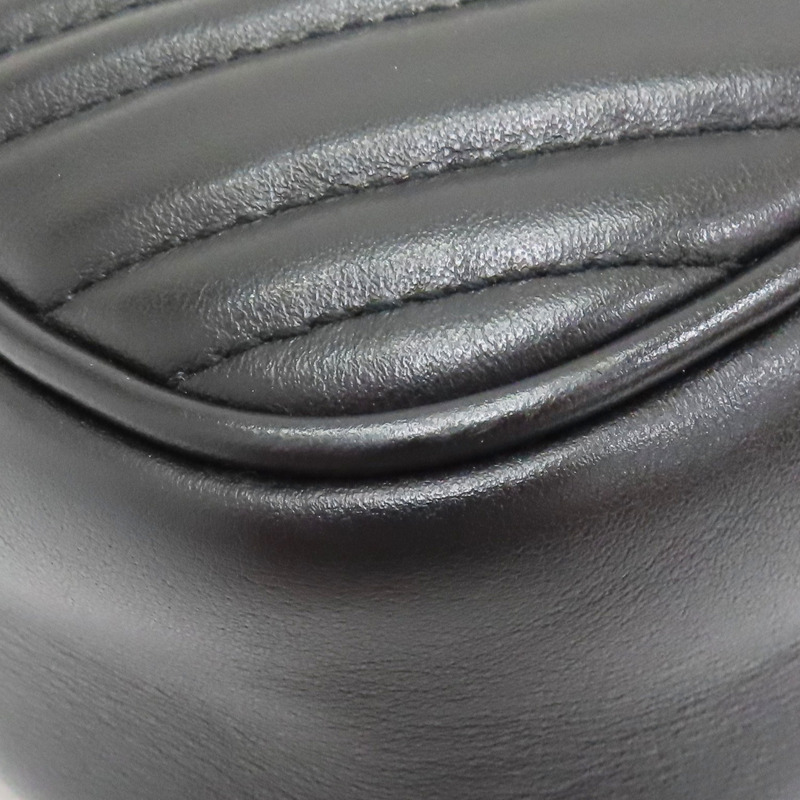 黑色 牛皮 GG Marmont Camera 肩背包【GUCCI 古馳】 447632-8