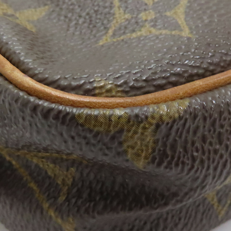 棕色 原花 帆布 Marly bandouliere 肩背包 M51828-8