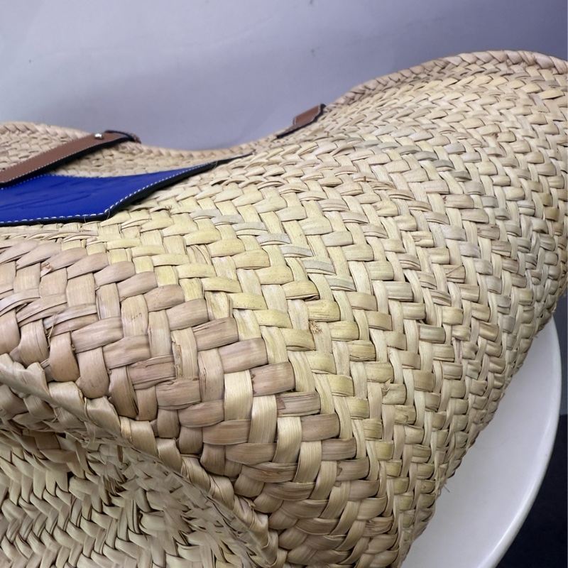 LOEWE Anagram Basket Shoulder Bag-9