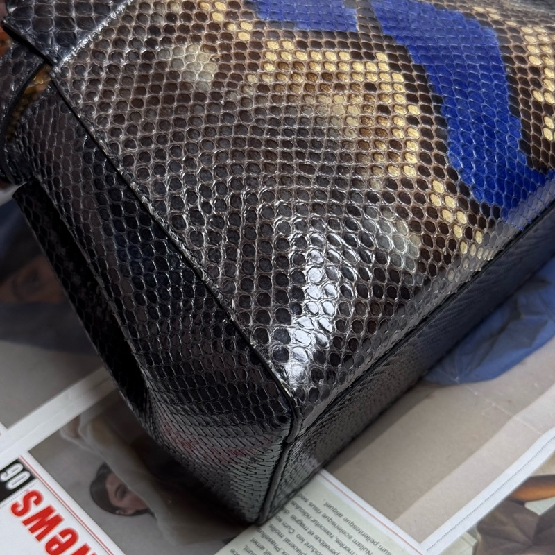 (稀有蟒蛇皮🐍 已停產)Fendi mini peekaboo-7