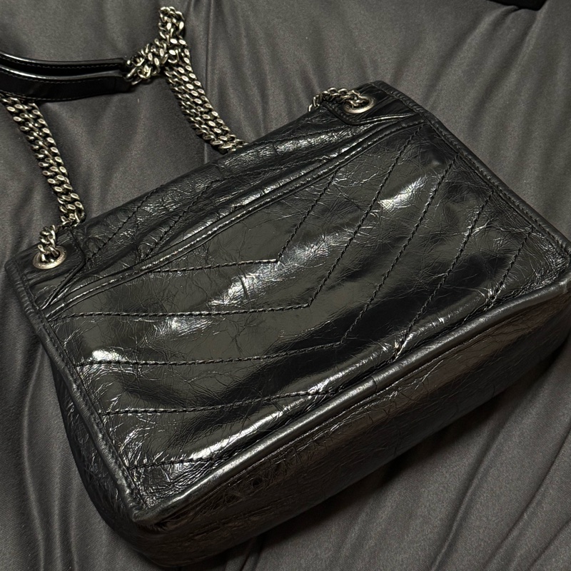 （補圖更新）Saint Laurent YSL niki baby D釦全配-11