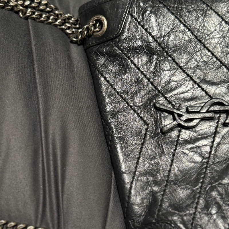 （補圖更新）Saint Laurent YSL niki baby D釦全配-40