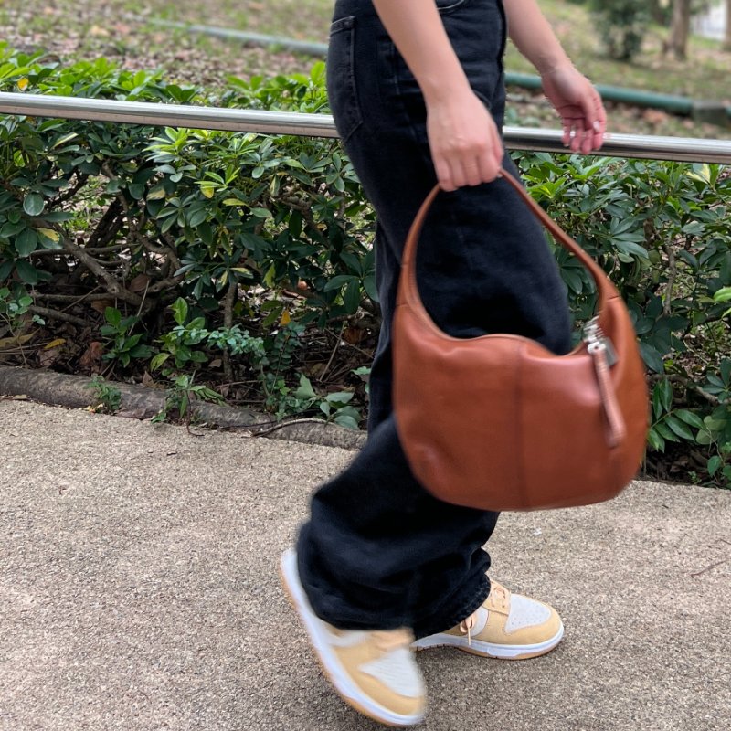 Coach Ergo Hobo Bag蜜糖啡色稀有中古腋下包手提手挽袋-7