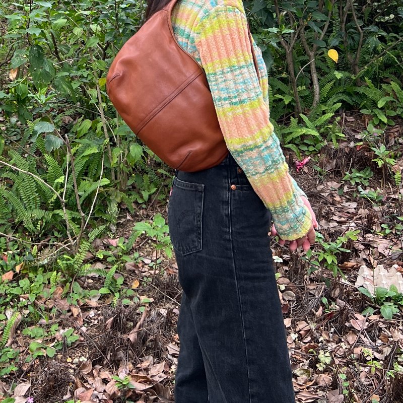 Coach Ergo Hobo Bag蜜糖啡色稀有中古腋下包手提手挽袋-10