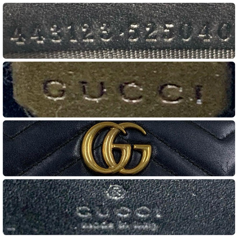 💝FuFu.Style ⟡.·* Gucci 古馳黑色雙G長夾-4