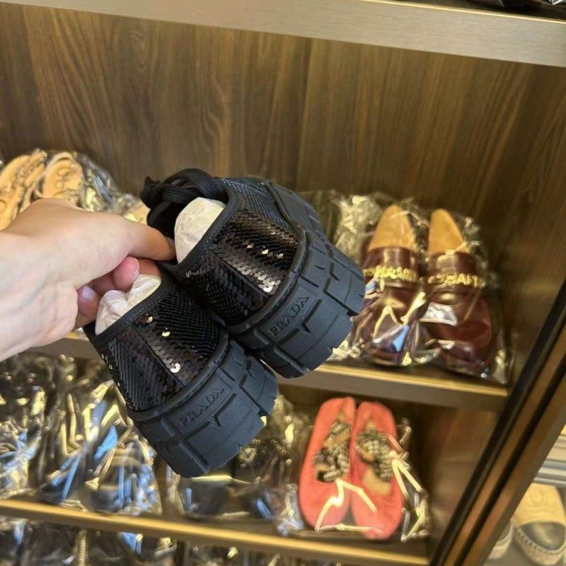 Prada 厚底鞋 35.5 僅試穿-1