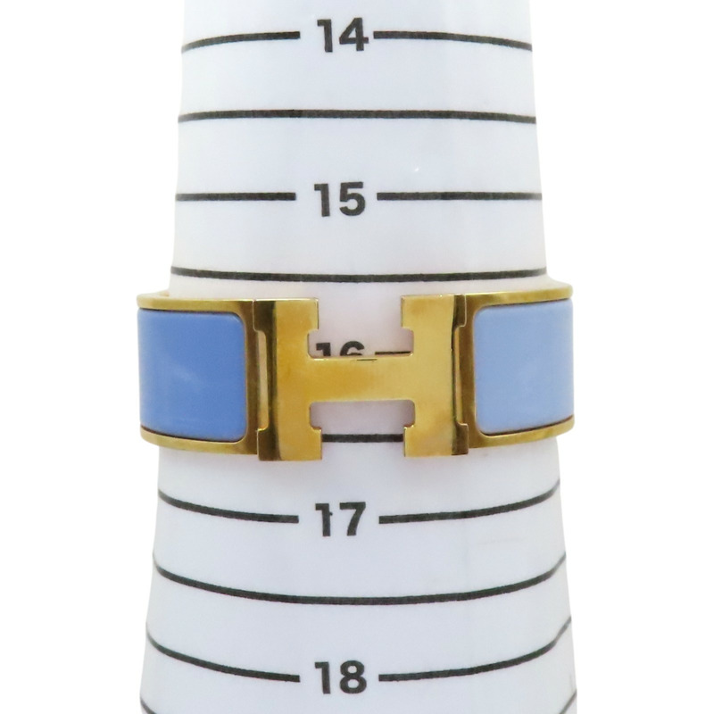 紫色 琺瑯 鍍金屬 Clic H 寬版手環 F 01 28-9