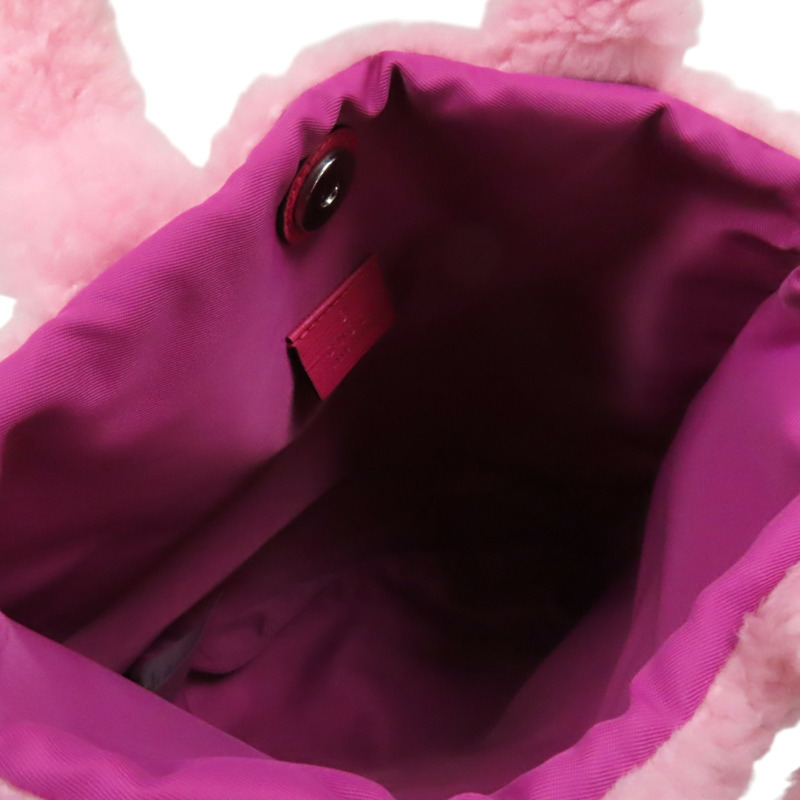 粉色 絨毛 Children's Flying Bear 手提包 581007-4