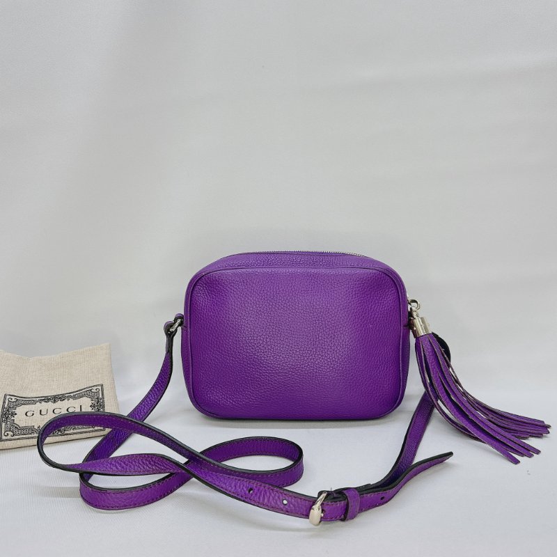 【GUCCI SOHO DISCO皮革流蘇斜背包】-1
