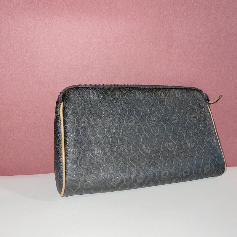 Christian Dior Honeycomb Bag蜂巢手拿包斜背側肩包送肩帶扣肩帶-3