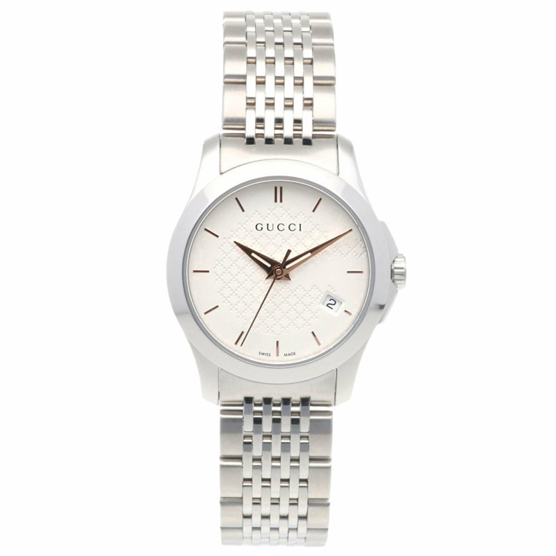 Gucci G Timeless 手錶 不鏽鋼 126.5 石英 女士腕錶 GUCCI-4