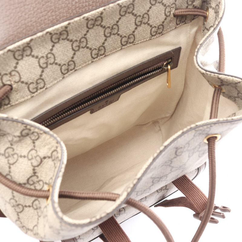 GUCCI Ophidia GG Supreme 背包 背包 792114FADMF9794 帆布皮革米色-2