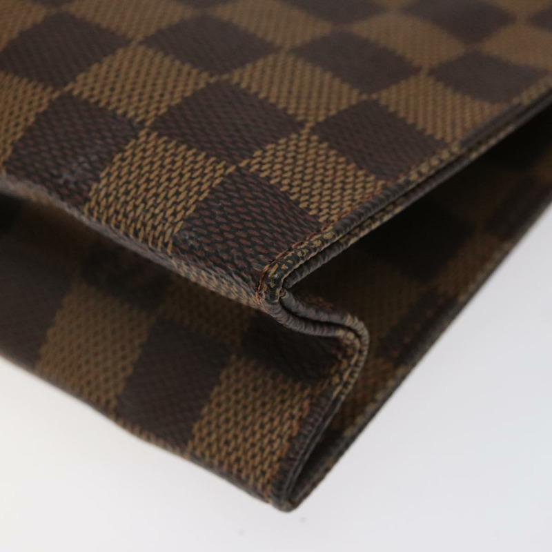 【日本直送】路易威登 Damier Ebene Poche 廁所 26 袋 N47543 LV 正品 EC1007-6