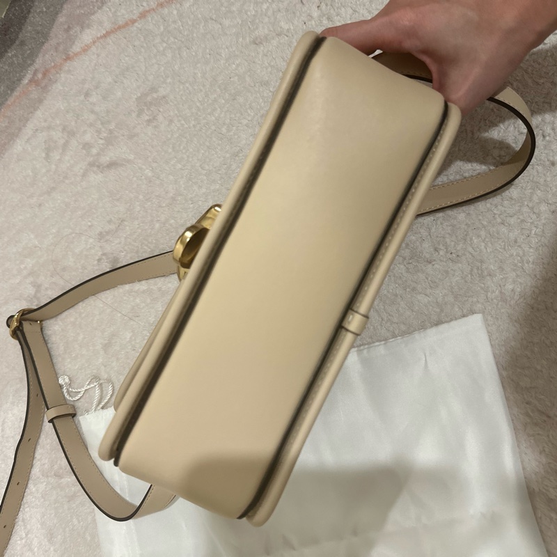 Coach studio 25 緹花白 專櫃購入-3