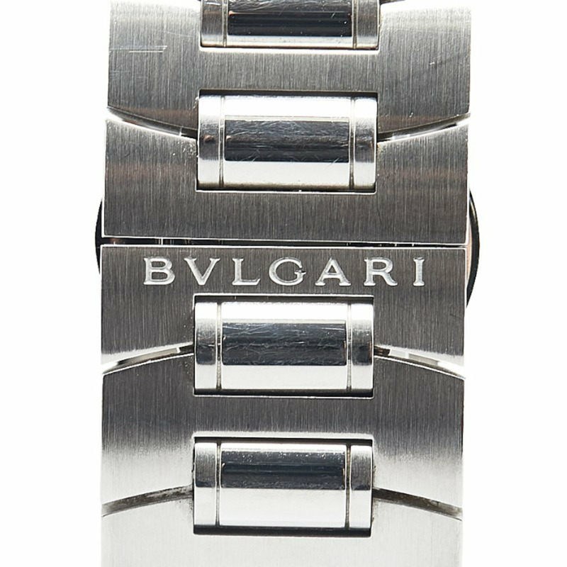 Bvlgari Ashoma 手錶 A8SCH 自動黑色錶盤不鏽鋼男士 BVLGARI-7