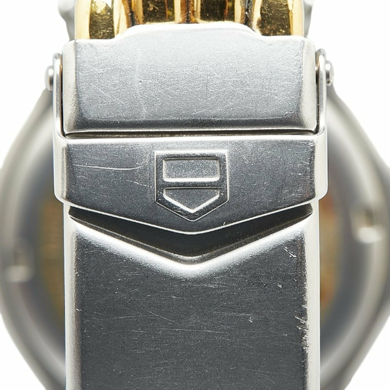 泰格豪雅 Cell 專業腕錶 S95.213K 石英灰色錶盤不鏽鋼鍍層女錶 HEUER-6