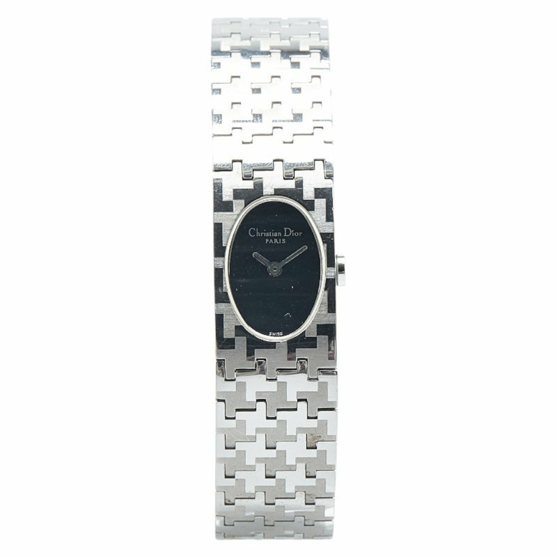 Dior Miss 手錶 D70-100 石英 黑色錶盤 不鏽鋼 女款-1