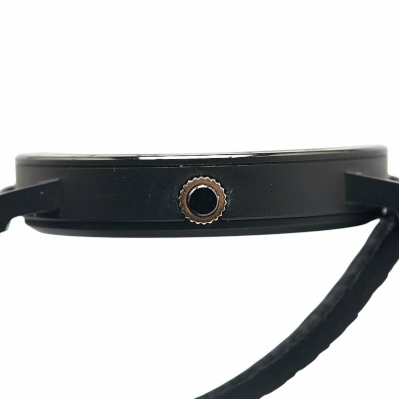 BVLGARI 手錶 BB41S 自動黑色錶盤不鏽鋼橡膠男式-4