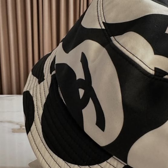 Chanel 黑白漁夫帽-15