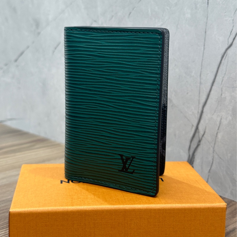 LV 雙色卡夾 此款限量 晶片款-18