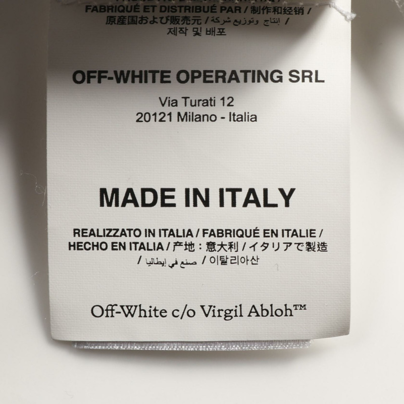 OFF-WHITE 裙子 OWHL018S22KNI001 棉質人造絲棕色黑色二手女款尺寸 38-5