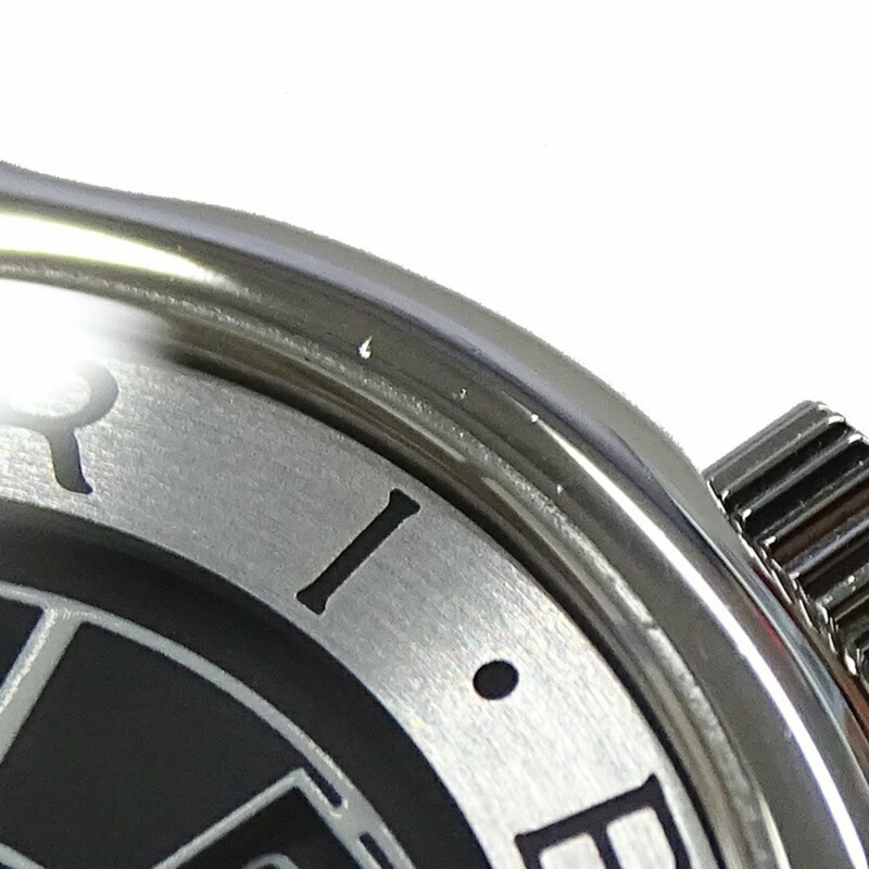 BVLGARI 男款 Solotempo 日期石英腕錶不鏽鋼 SS ST35S 銀色黑色拋光-12