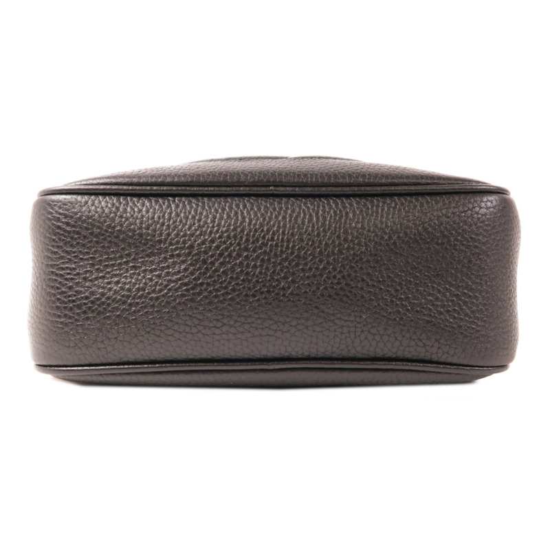 GUCCI 牛皮皮革Shoulder Bag金扣肩背袋-3