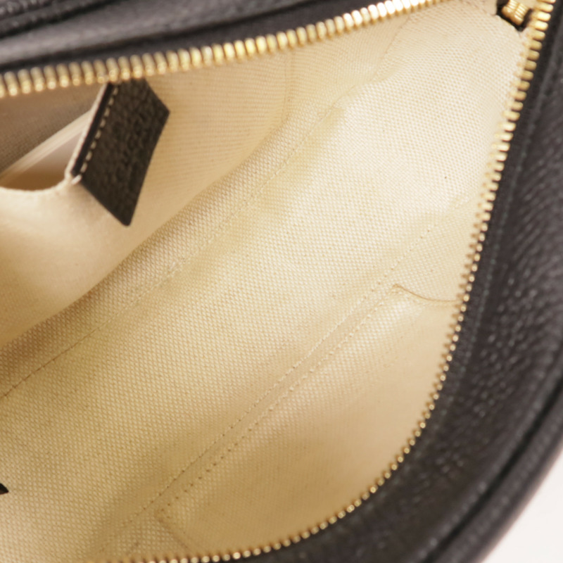 GUCCI 牛皮皮革Shoulder Bag金扣肩背袋-4