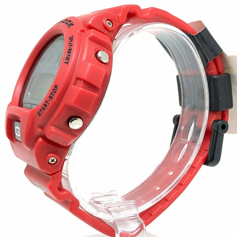G-SHOCK CASIO 手錶 DW-6900H-4 FOXFIRE Thrasher 型號紅色 1995 年 3 月發售 三國丘店 ITEAEJTXCP80-2