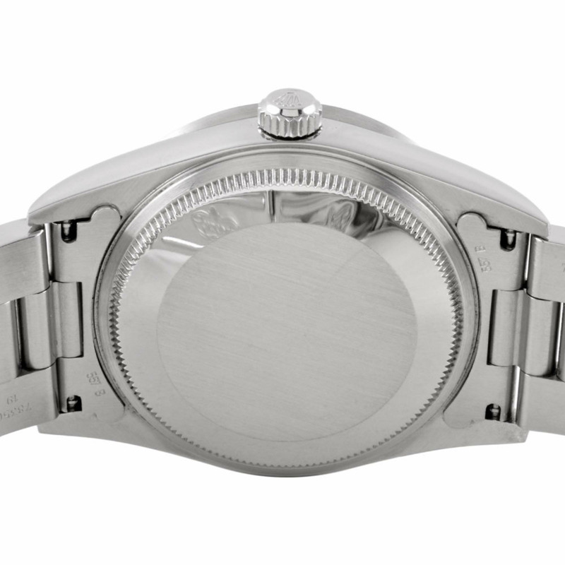 Rolex ROLEX 14010M Air King K 系列自動手錶黑色錶盤 SS 引擎轉動錶圈男式-2