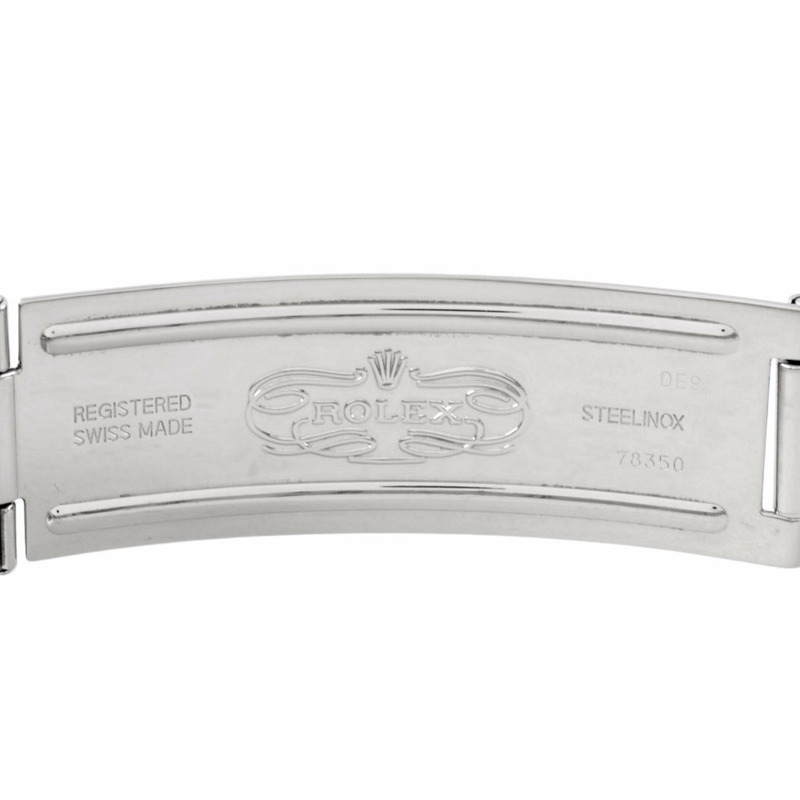 Rolex ROLEX 14010M Air King K 系列自動手錶黑色錶盤 SS 引擎轉動錶圈男式-4