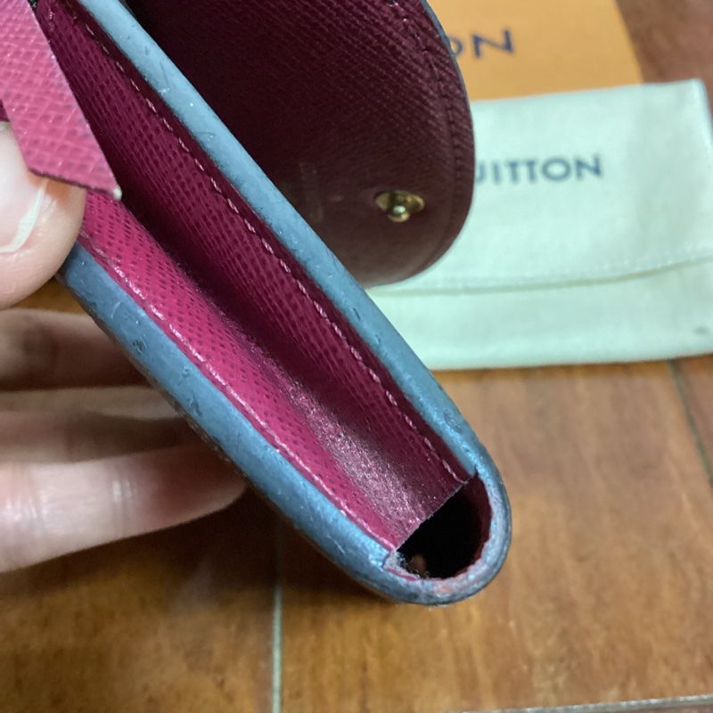 LV 經典老花拉鍊零錢包M41939-13