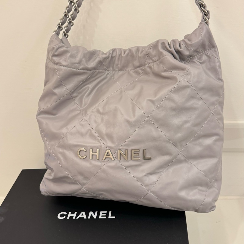 CHANEL(香奈兒) 22Bag Tote托特包 小號-0