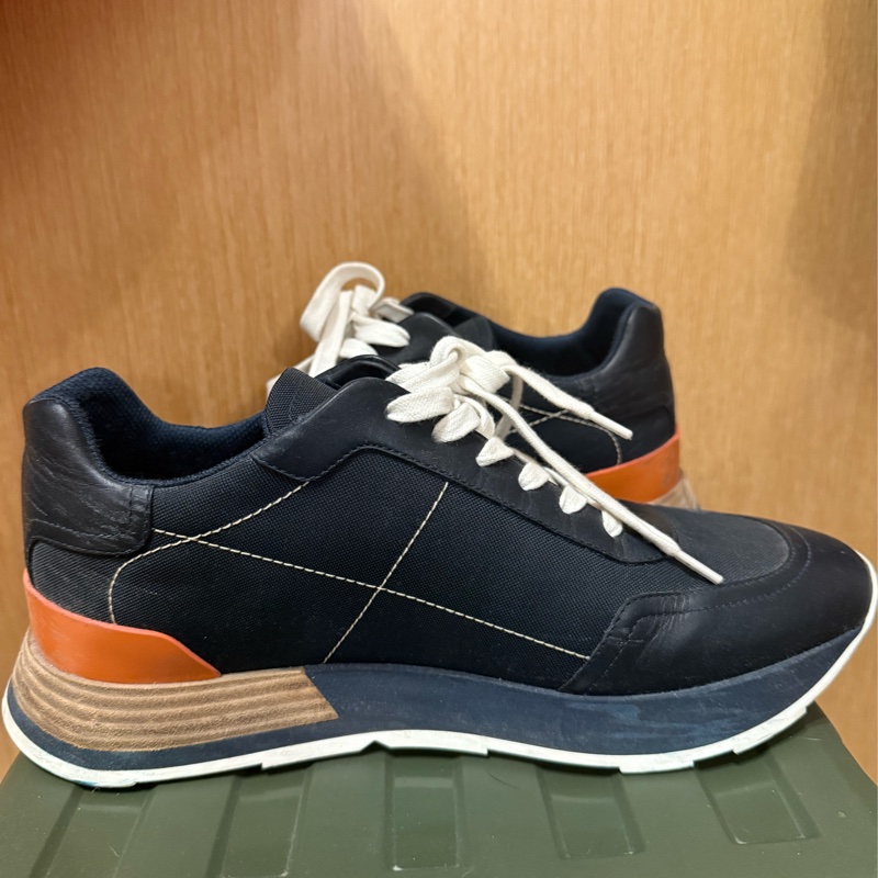 Hermes Drive Sneaker 愛馬仕布鞋 尺寸40.5(Marine色)-6