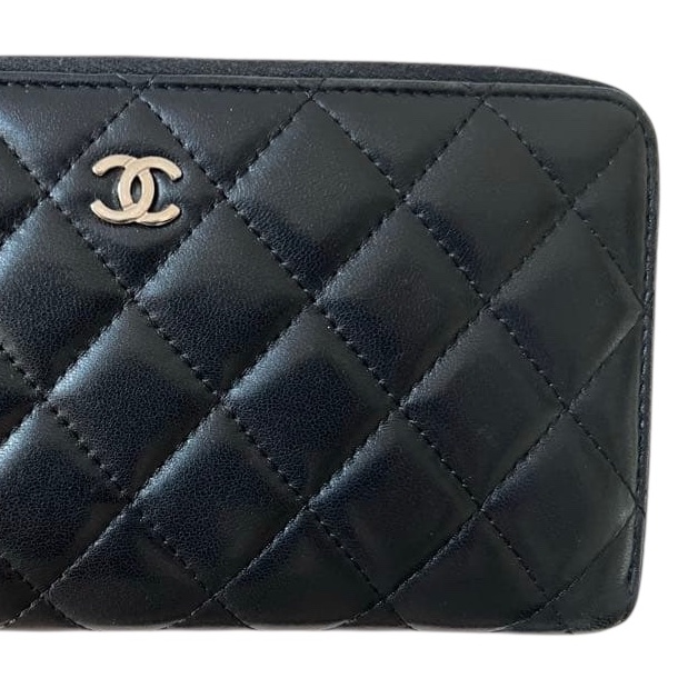 💝FuFu.Style ⟡.·* Chanel 澎澎皮革長夾錢包皮夾-6