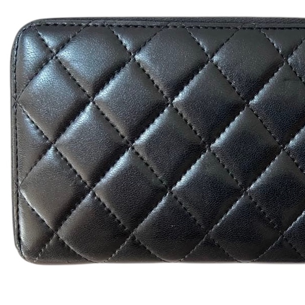 💝FuFu.Style ⟡.·* Chanel 澎澎皮革長夾錢包皮夾-7