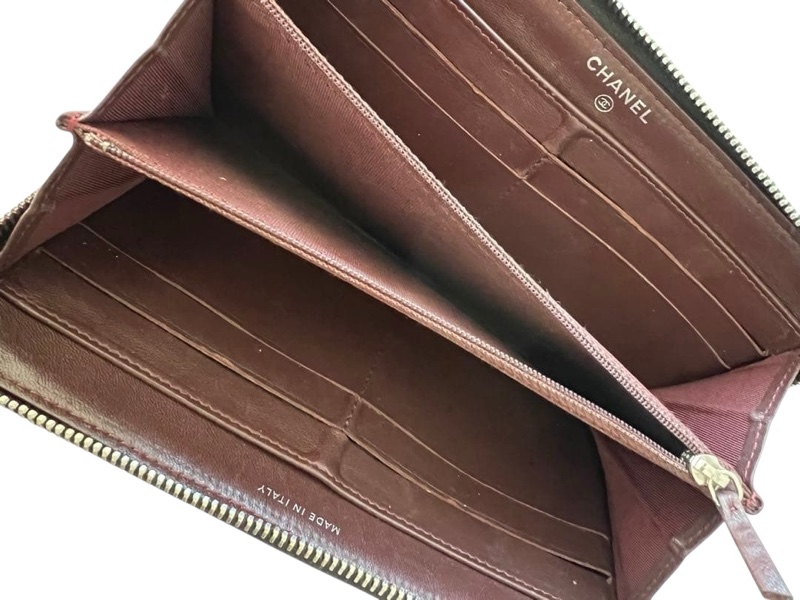 💝FuFu.Style ⟡.·* Chanel 澎澎皮革長夾錢包皮夾-23