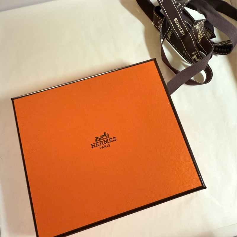 Hermès 絲巾皮夾 絲巾短夾 全新含購證-1