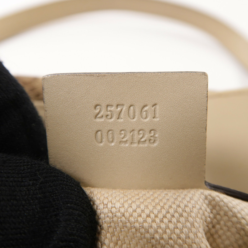 GUCCI 帆布Tote Bag金扣手挽袋-6
