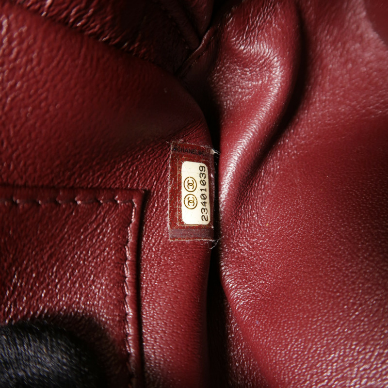 CHANEL 羊皮皮革2way Shoulder Bag金扣鏈帶手挽肩背兩用袋-6