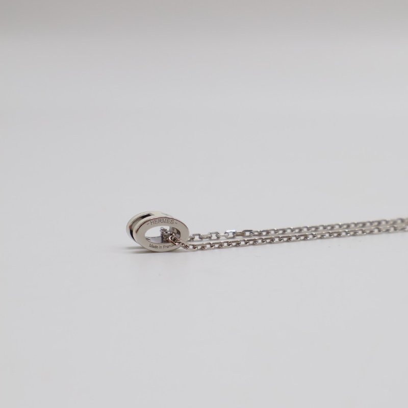 HERMES Mini pop H項鍊 - 白銀-1
