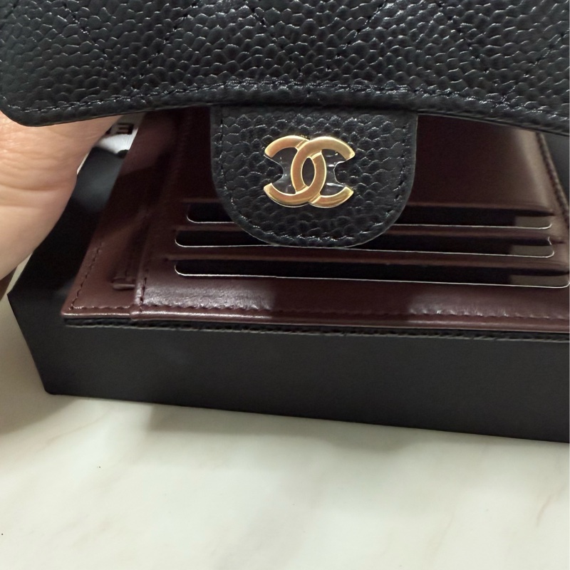 Chanel 經典三折銀包-2
