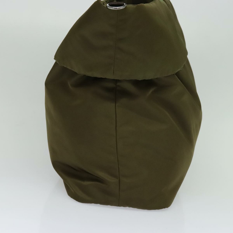 【日本直送】PRADA 手提包 尼龍 2 向 卡其色 正品 ac3713-3