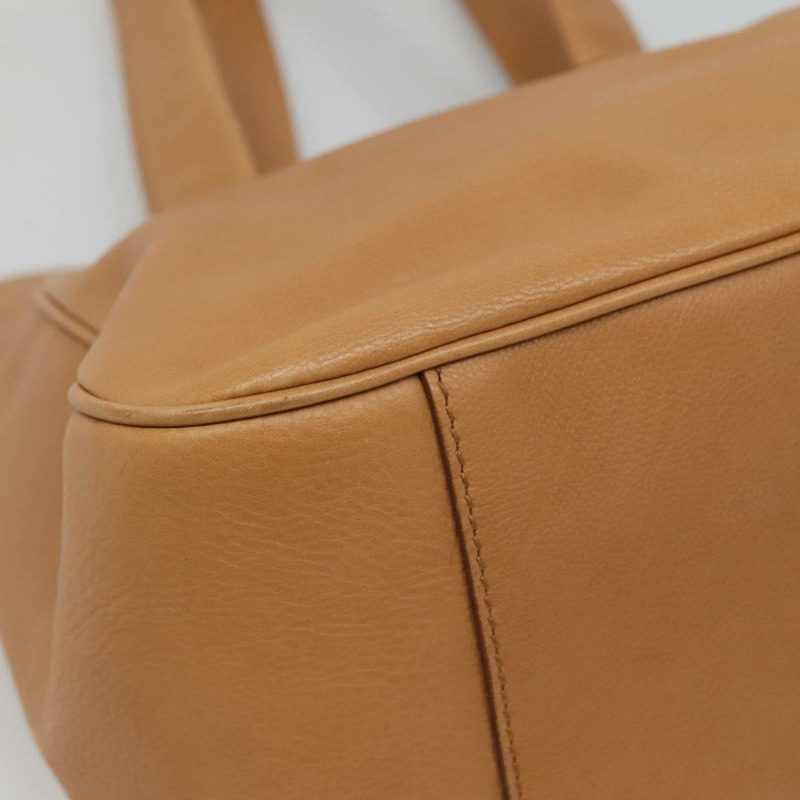【日本直送】CELINE 手提包 皮革 米色 金色 正品 sw206-15
