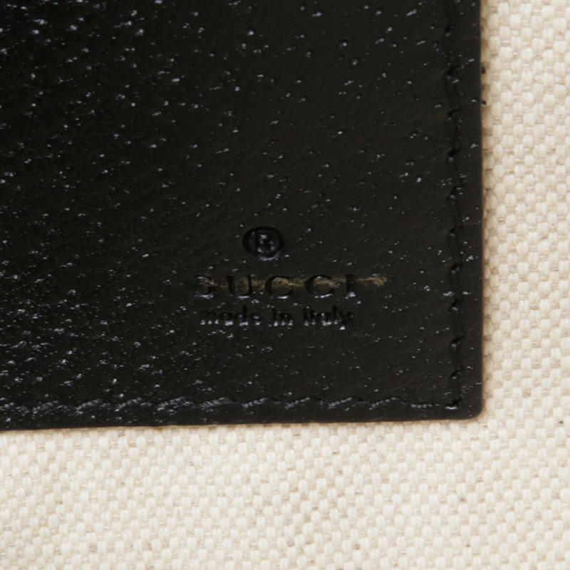 GUCCI 牛皮皮革Animalier Pouch金扣手拿包-6
